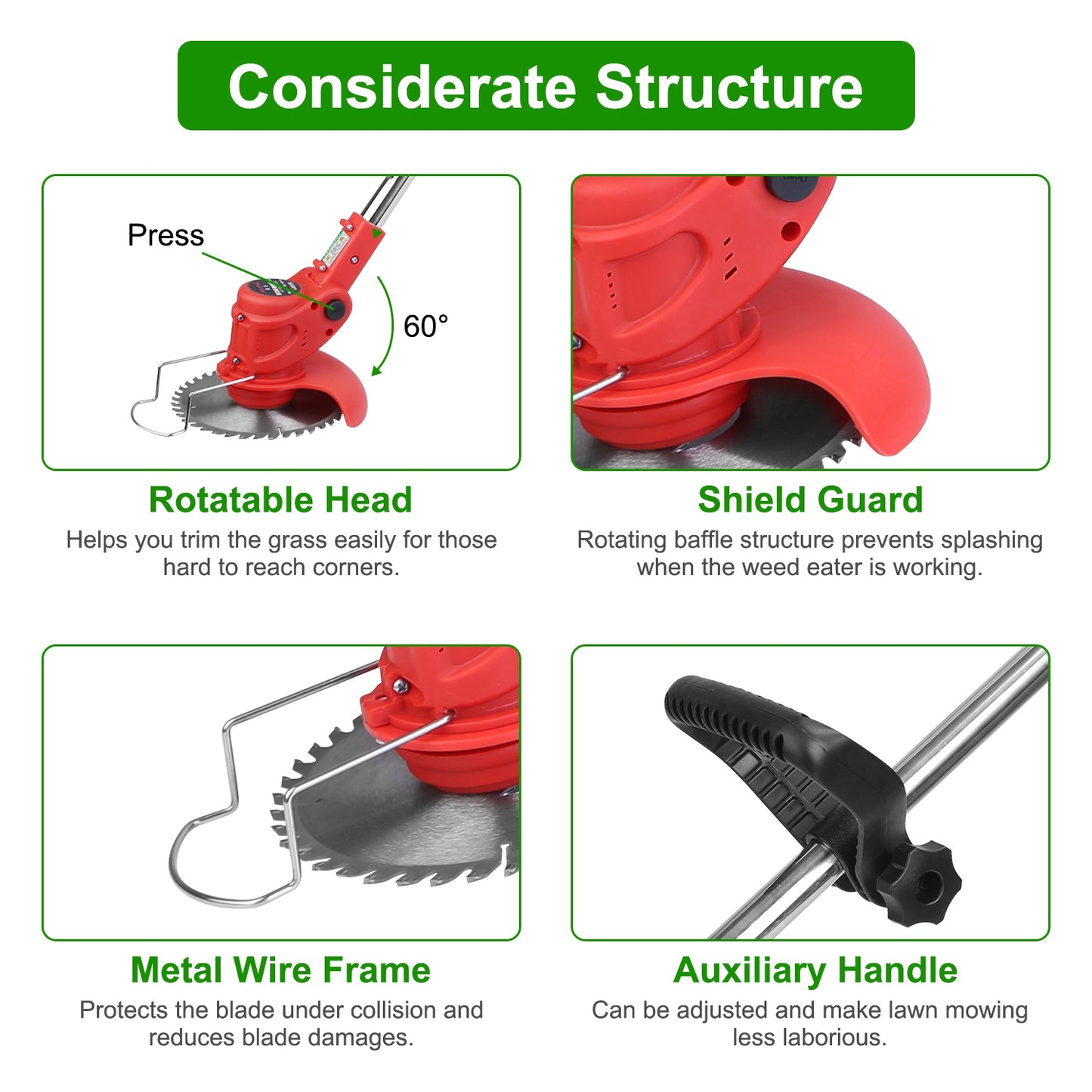 Adjustable Telescopic Weed Trimmer
